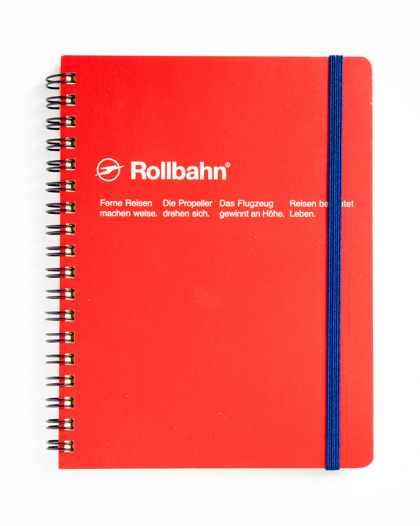 Rollbahn Spiral Notebook 5.5x7"