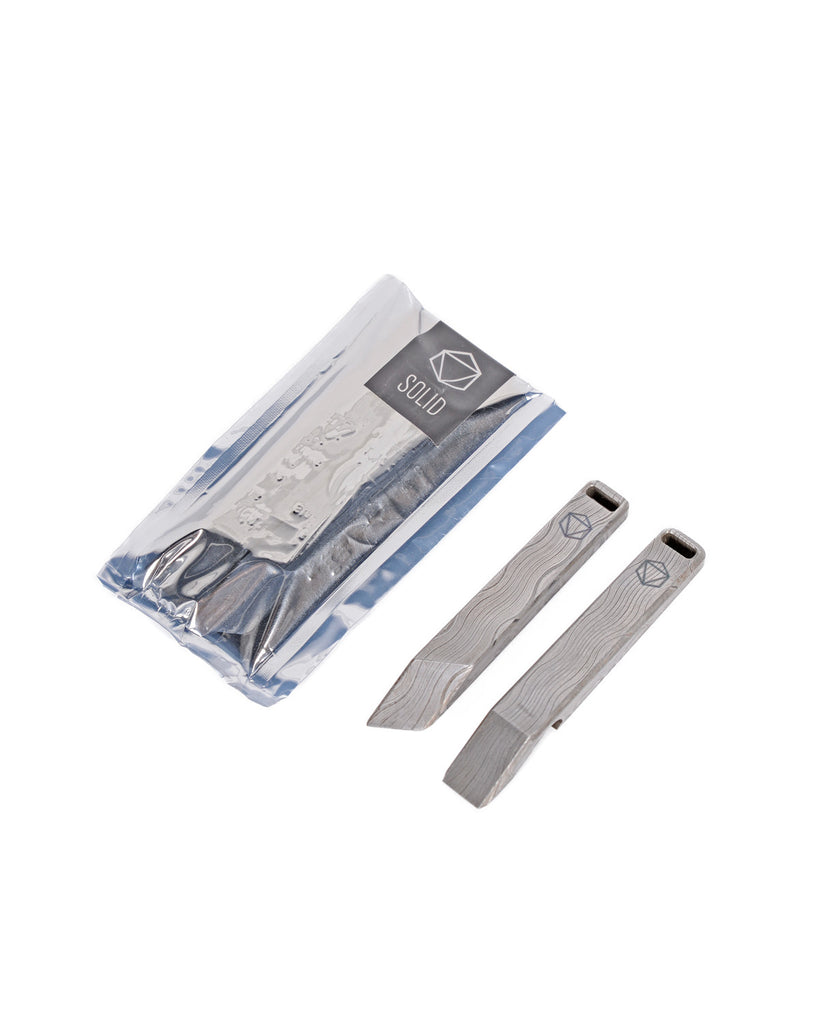 Solid: Series One Damascus Steel Tool Set by Industry