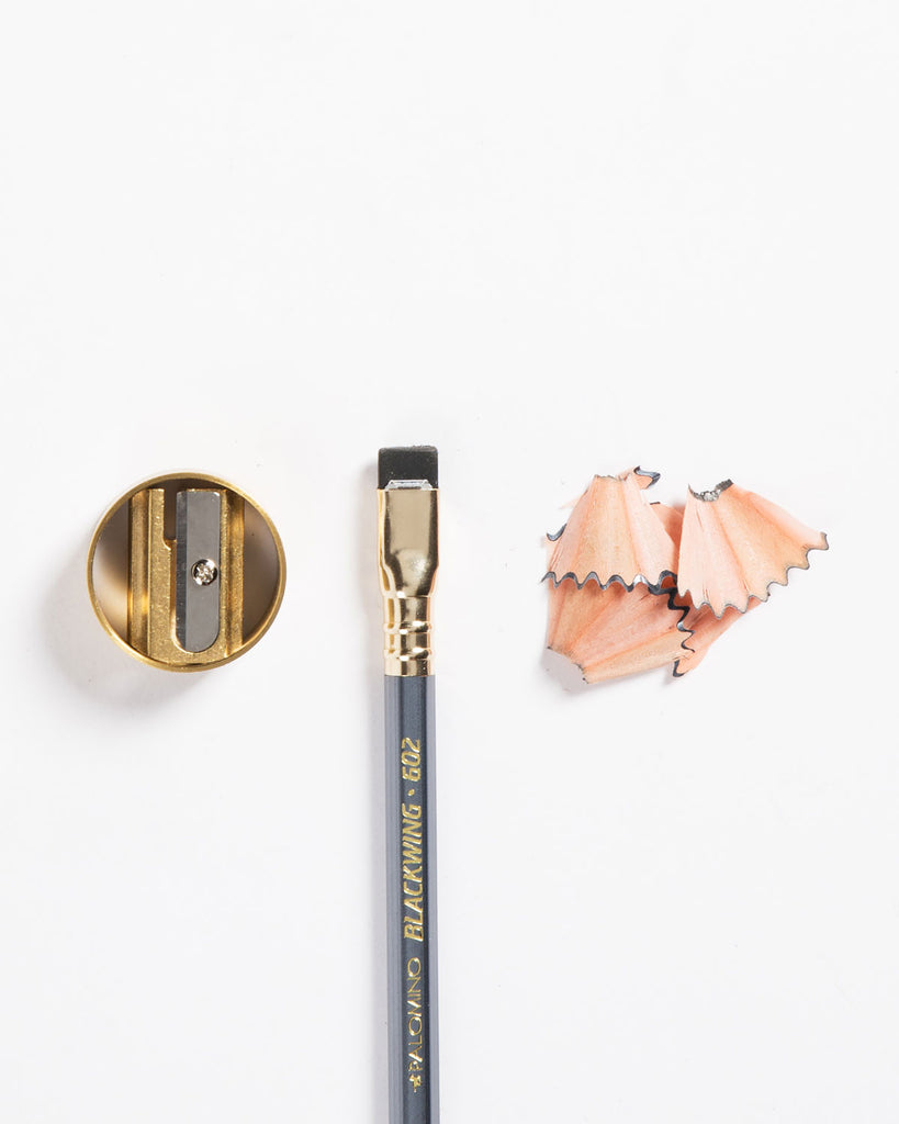 Dux Brass Sharpener Block Single with Outer Ring