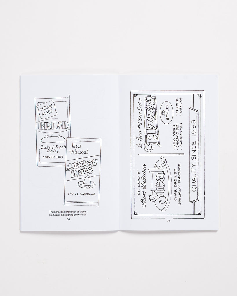 Show Card Techniques by Lonnie Tettaton