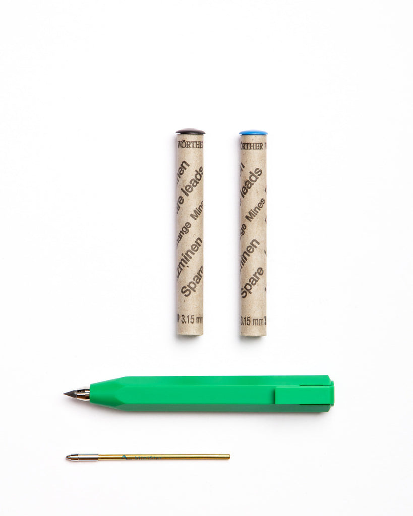 Worther Shorty Plastic Mechanical Pencil & Ballpoint Pen