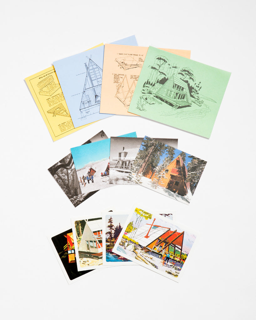 A-frame Notecards
