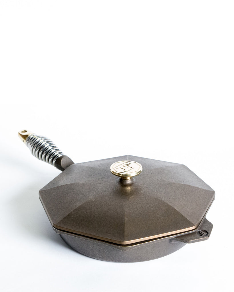 FINEX Cast Iron 10" Skillet & Lid Set