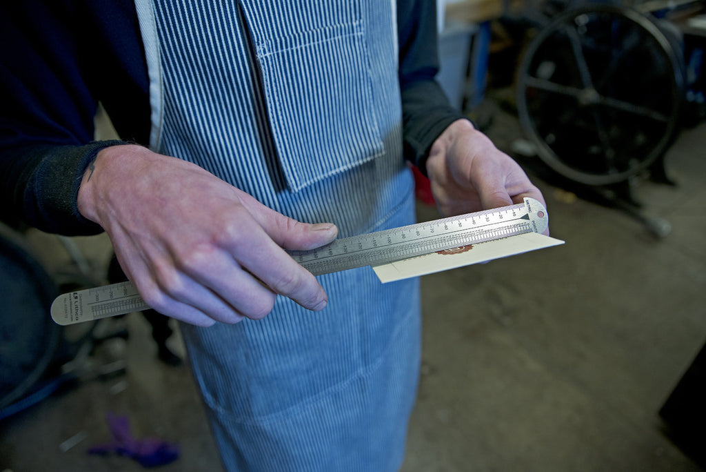 Gaebel Printer's Line Gauge 12"