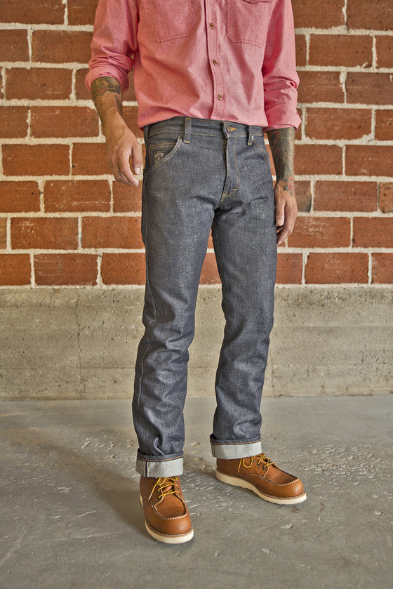 Hand-Eye x L.C. King Slim Fit Selvedge Denim