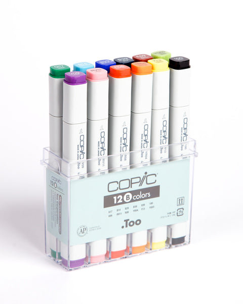 Copic 12pc Basic Set