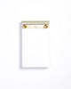 Exacompta FAF Brass and Aluminum Desk Pad 7-1/4