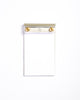 Exacompta FAF Brass and Aluminum Desk Pad 7-1/4