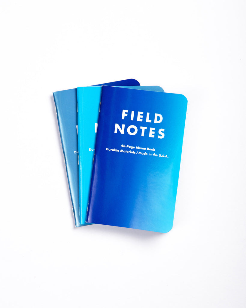 Field Notes Pack of 3 - Cold Horizon Edition