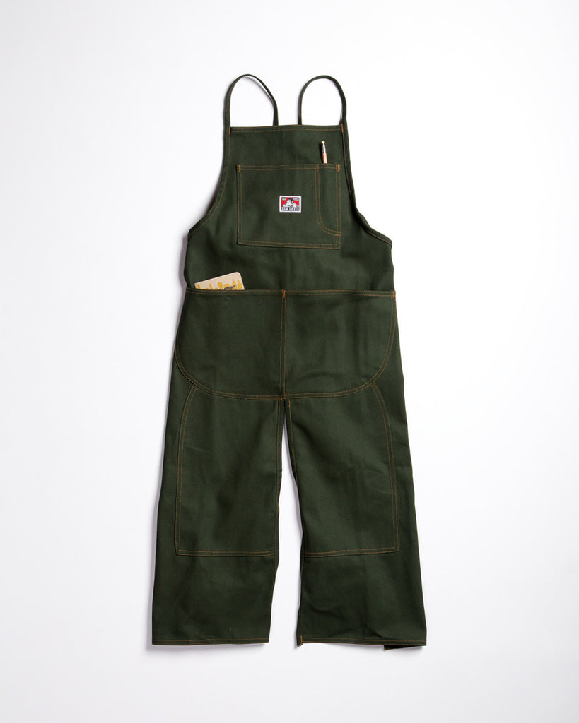 Ben Davis Olive Teamster's Apron