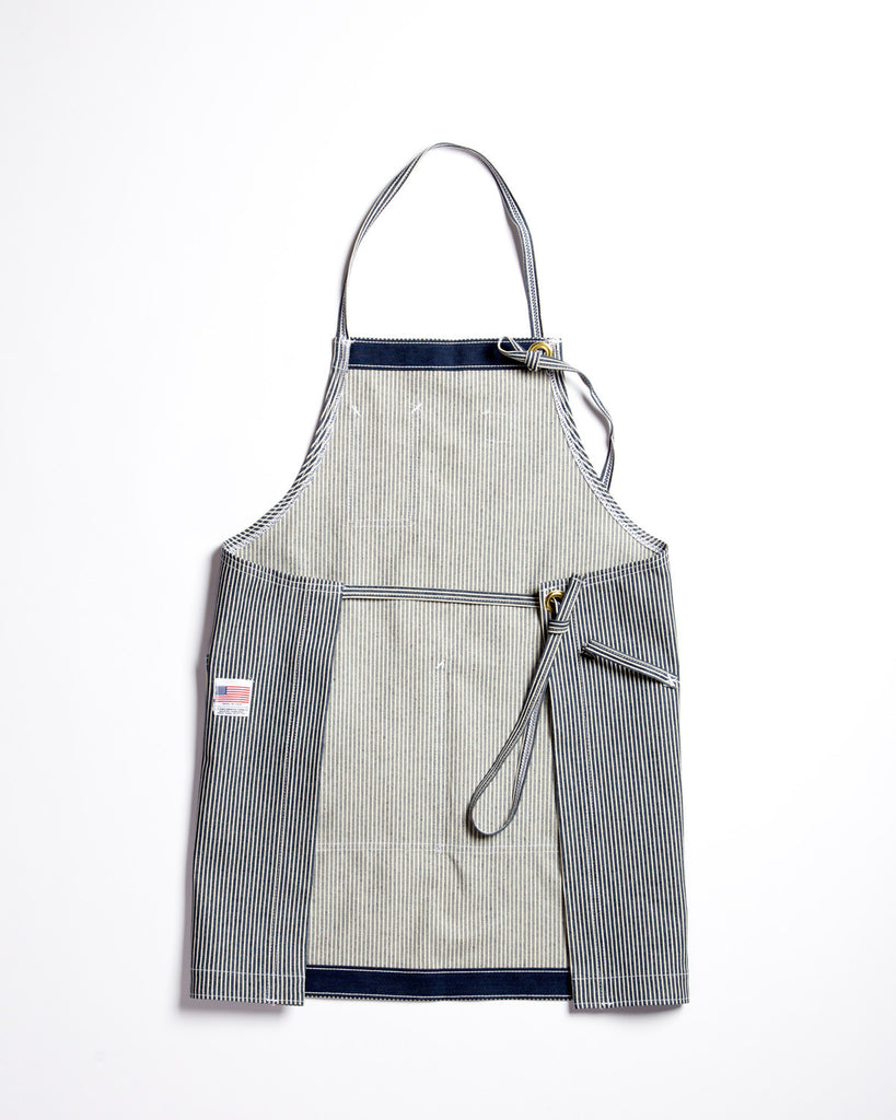 Pointer Brand 3 Pocket Shop Apron Hickory Stripe