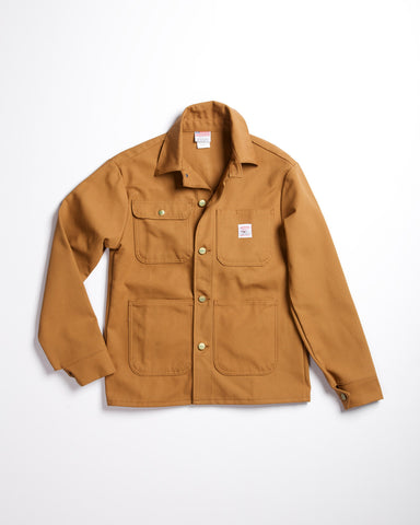 Pointer Brand Special Make Banded Collar Jacket Hickory Stripe
