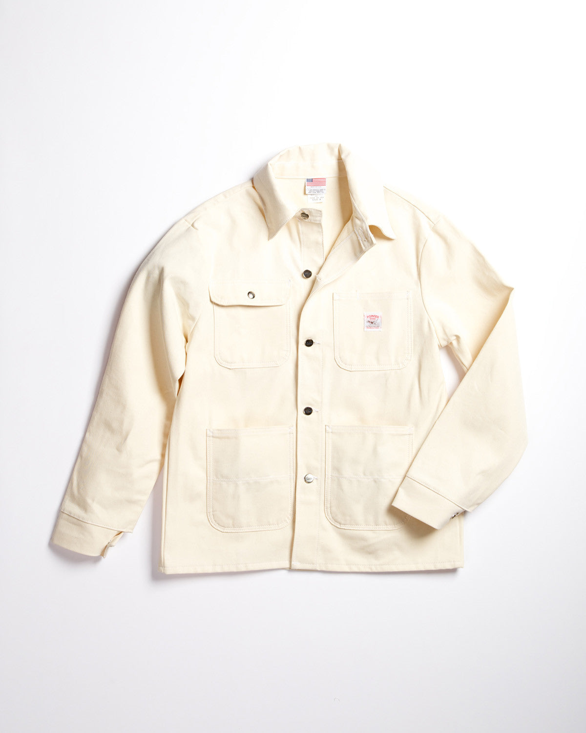 Pointer Brand White Drill Denim Chore Coat – Hand-Eye Supply