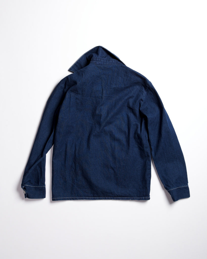 Pointer Brand Washed Denim Chore Coat