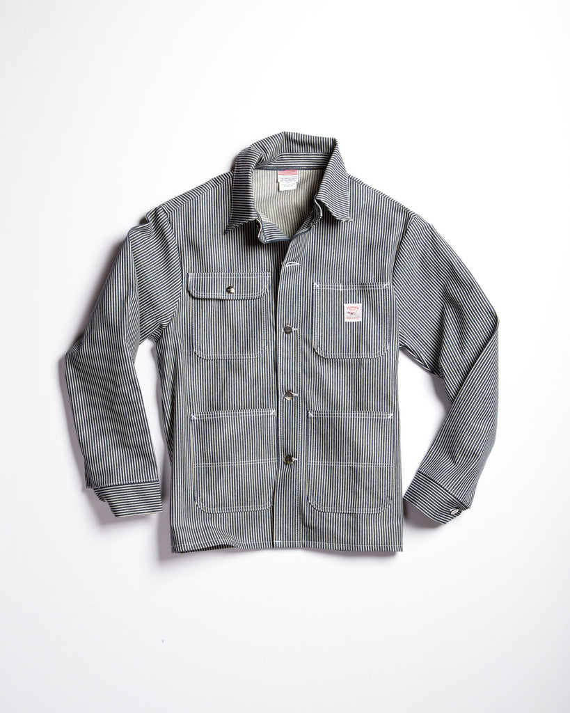 Hickory Stripe Chore Coat  Chore coat, American workwear, American denim