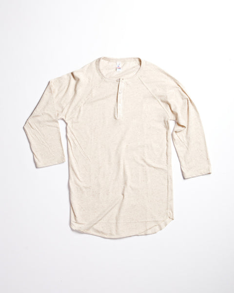 Tri-Blend Henley Double Deal