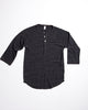 Tri-Blend Basic Henley Onyx
