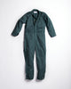 Universal Cotton Coveralls Spruce Green Button