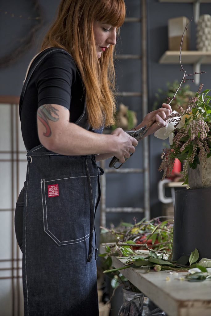 Hand-Eye USA Made Work Apron Denim