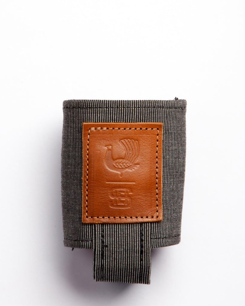 Leather Koozie - Natural - Red Clouds Collective - Made in the USA