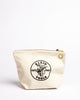 Klein Tools Zipper Consumables Bag Natural