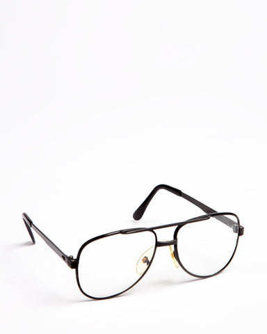 Panaview Amber Safety Spectacles Black Frame  – Deadstock, Limited Quantity