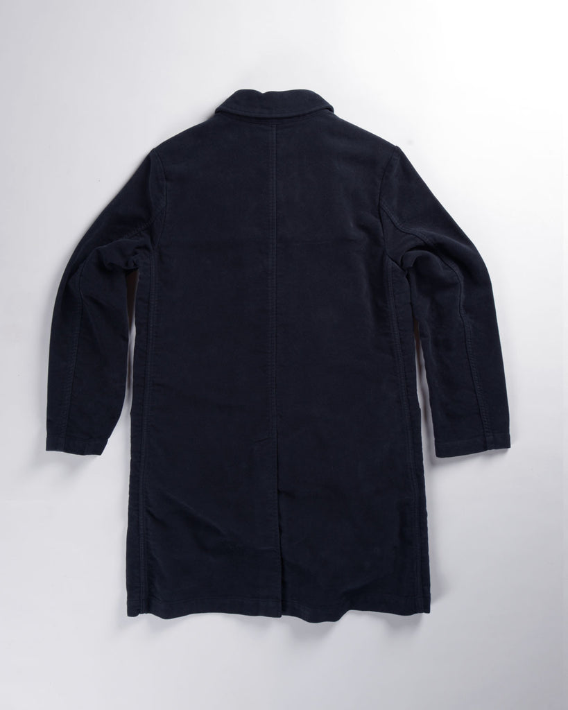 Armen Moleskin Work Coat Navy