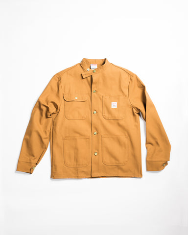 Pointer Brand Special Make Banded Collar Jacket Hickory Stripe