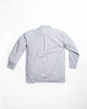 Ben Davis Long Sleeve Hickory Stripe Shirt - Zipper Front