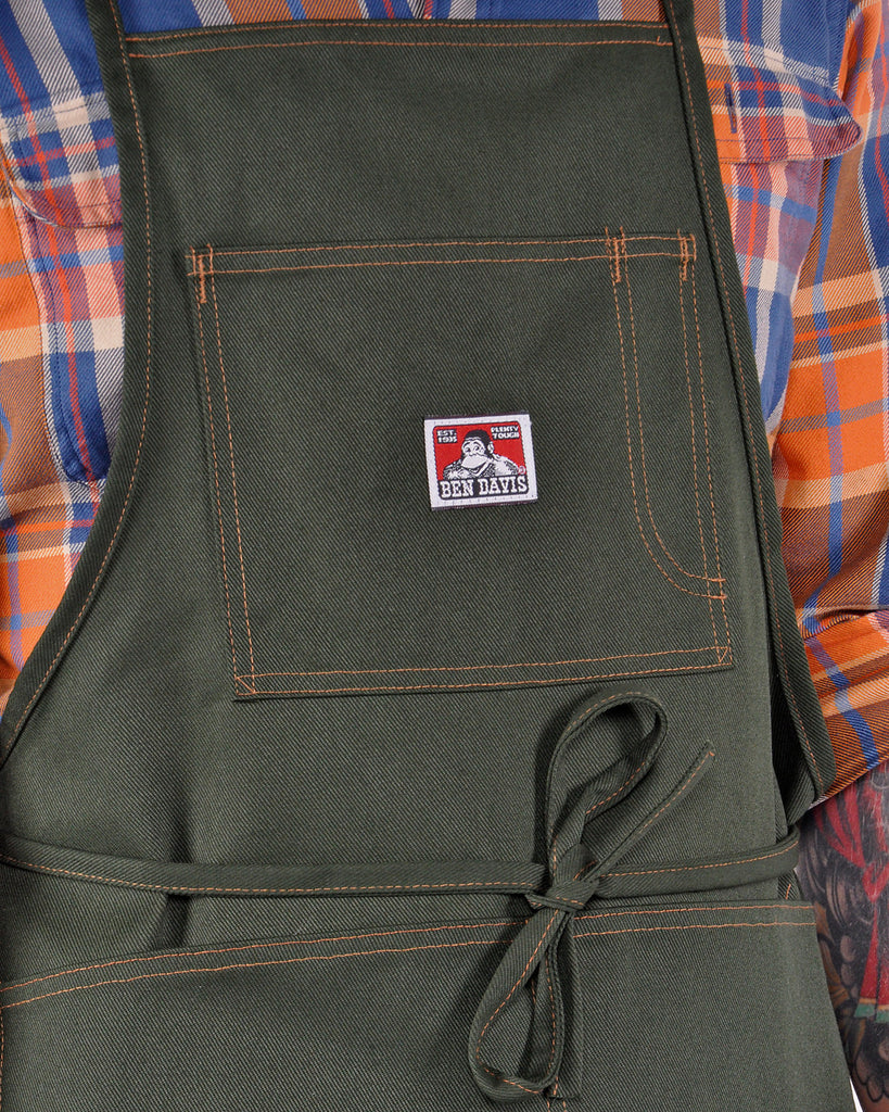 Ben Davis Olive Teamster's Apron