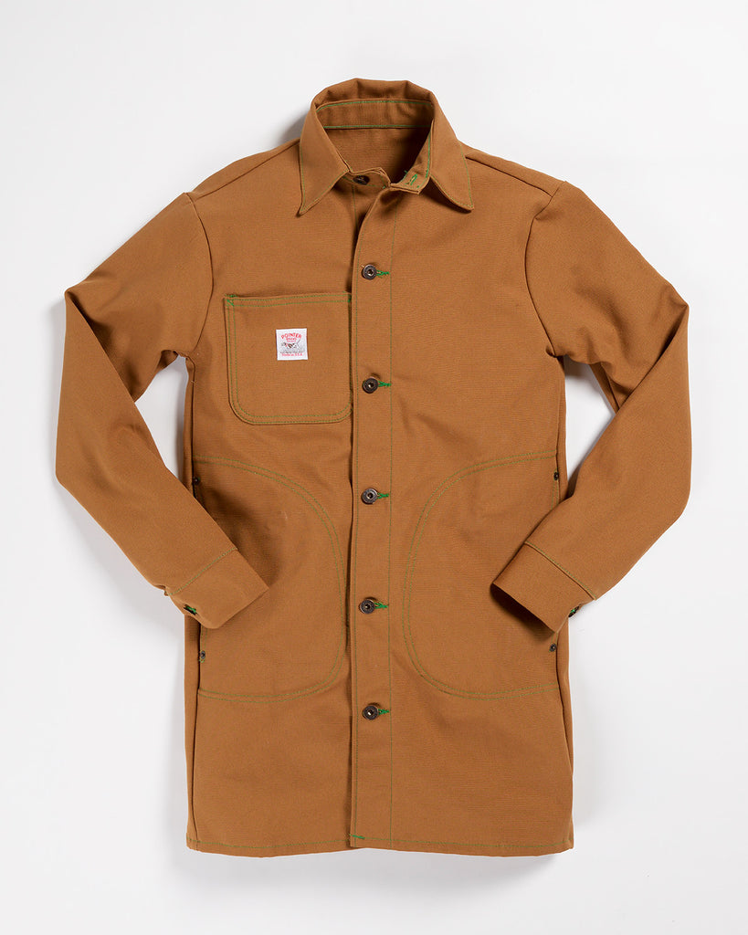Pointer Long Jacket Brown Duck