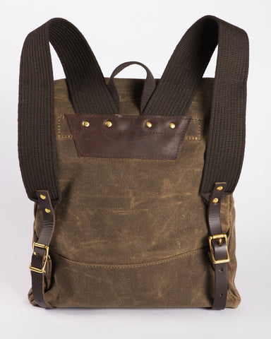 Utility Canvas Waxed Canvas Backpack