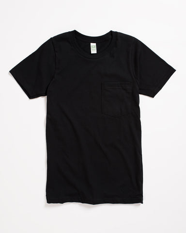 Organic Cotton Pocket Tee White