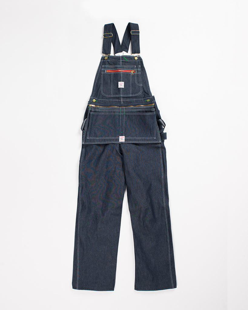 Pointer Rigid Indigo Low Back Overalls – Hand-Eye Supply