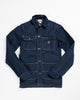 Pointer Black Label Washed Chore Coat Indigo Denim