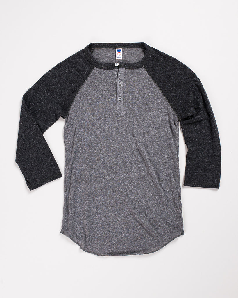 Tri-Blend Henley Double Deal