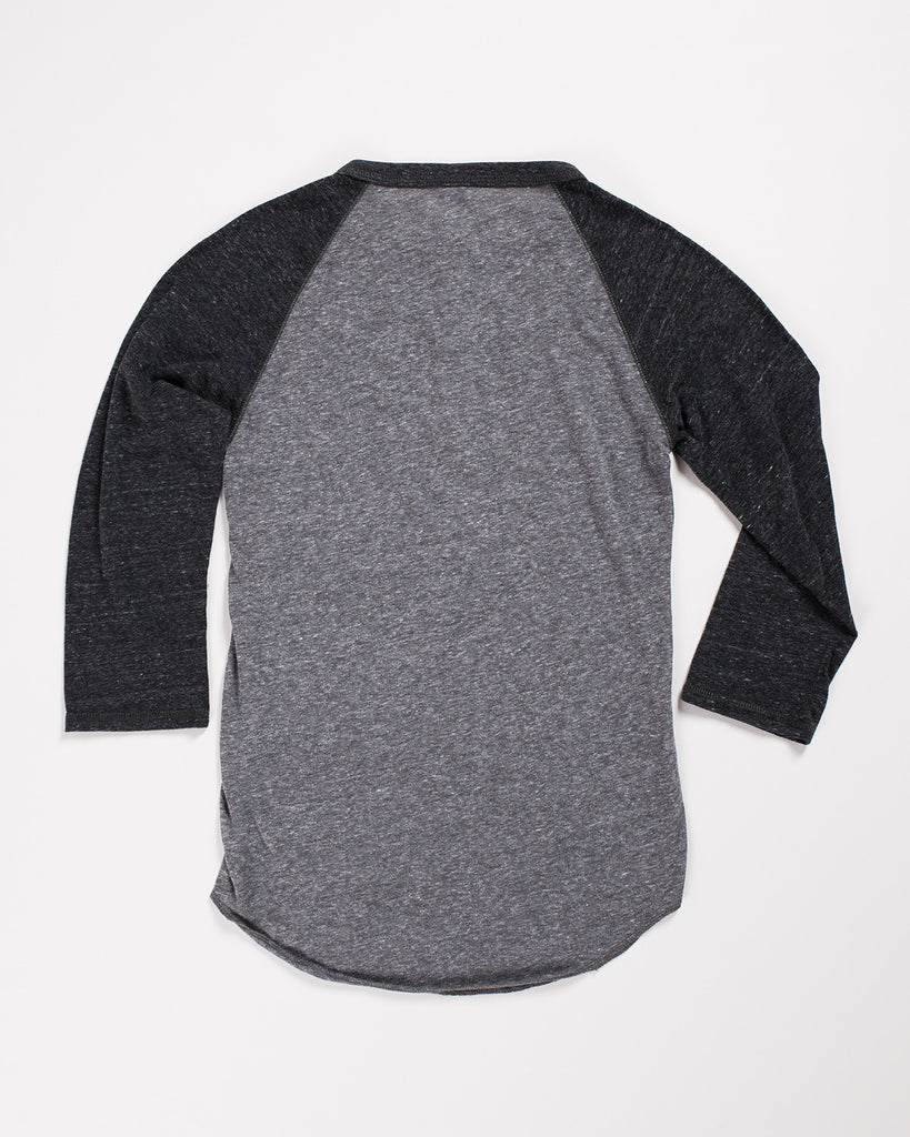 Tri-Blend Basic Henley Grey/Onyx