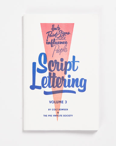 Volume 1: Egyptian Lettering by Colt Bowden