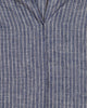 Fog Linen Veckey Dress Navy Stripe