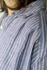 Fog Linen Jill Work Shirt Chambray Stripe