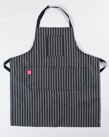 Hand-Eye USA Made Work Apron Hickory Stripe