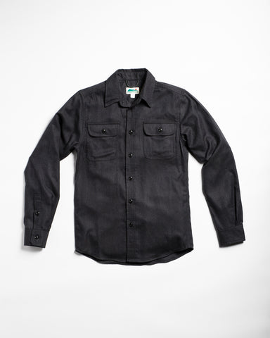 Edgevale Tamalpais Twill Shirt Navy