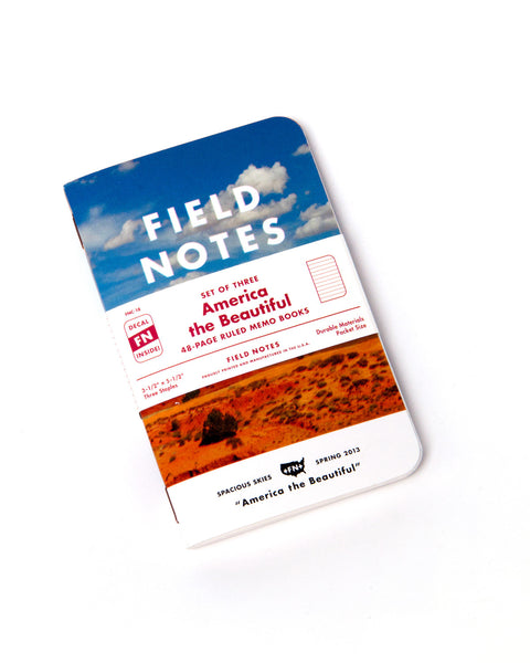 Field Notes Pack of 3 - America the Beautiful Edition