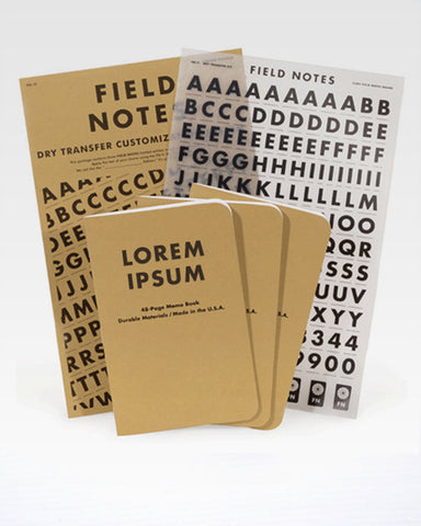Field Notes Pack of 3 - Mixed