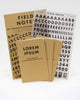 Field Notes Pack of 3 - Dry Transfer Edition