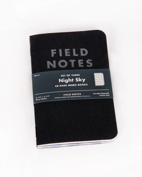 Field Notes Pack of 3 - Night Sky Edition