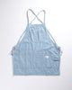 BasShu Work Apron Hickory Stripe