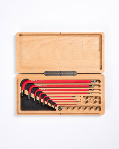 Klein Tools L-Style Hex Caddy Key Set American
