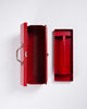 Pioneer Pent Roof Tool Box with Tray Red