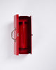 Pioneer Pent Roof Tool Box with Tray Red